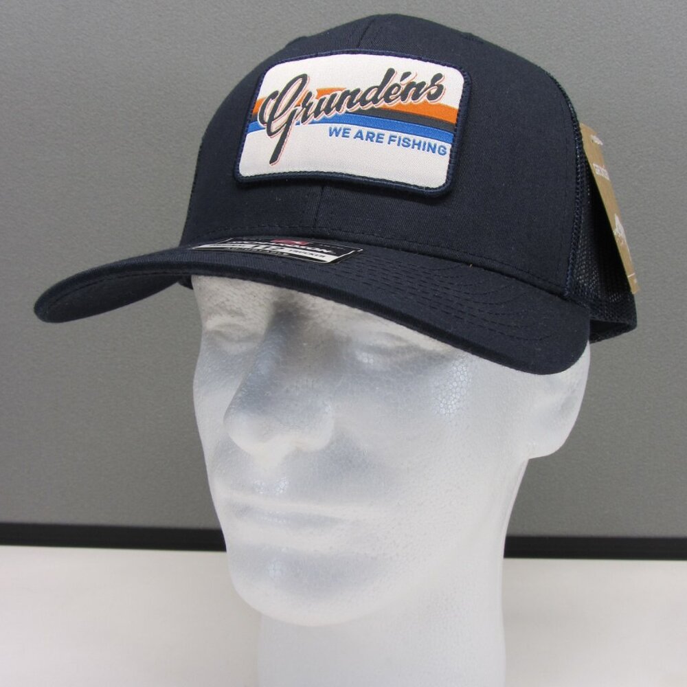 Grundens Script Trucker Hat. Adjustable NWT